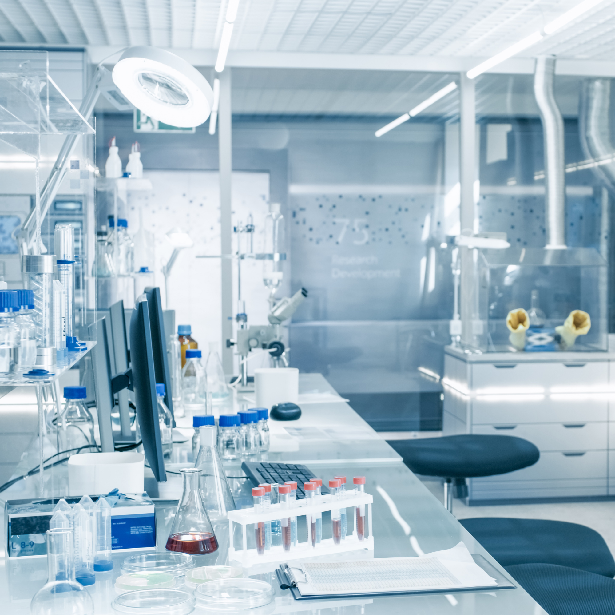 Quality control laboratories at Genericom